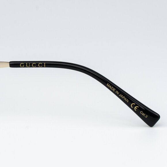 Gucci Men Sunglasses Gold Brown Round GG1854S 005 NEW AUTHENTIC - Picture 7 of 13